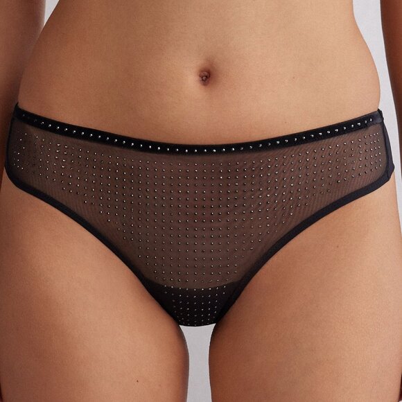 Intimissimi After Midnight Brazilian with Rhinestones - Picture 3 of 11